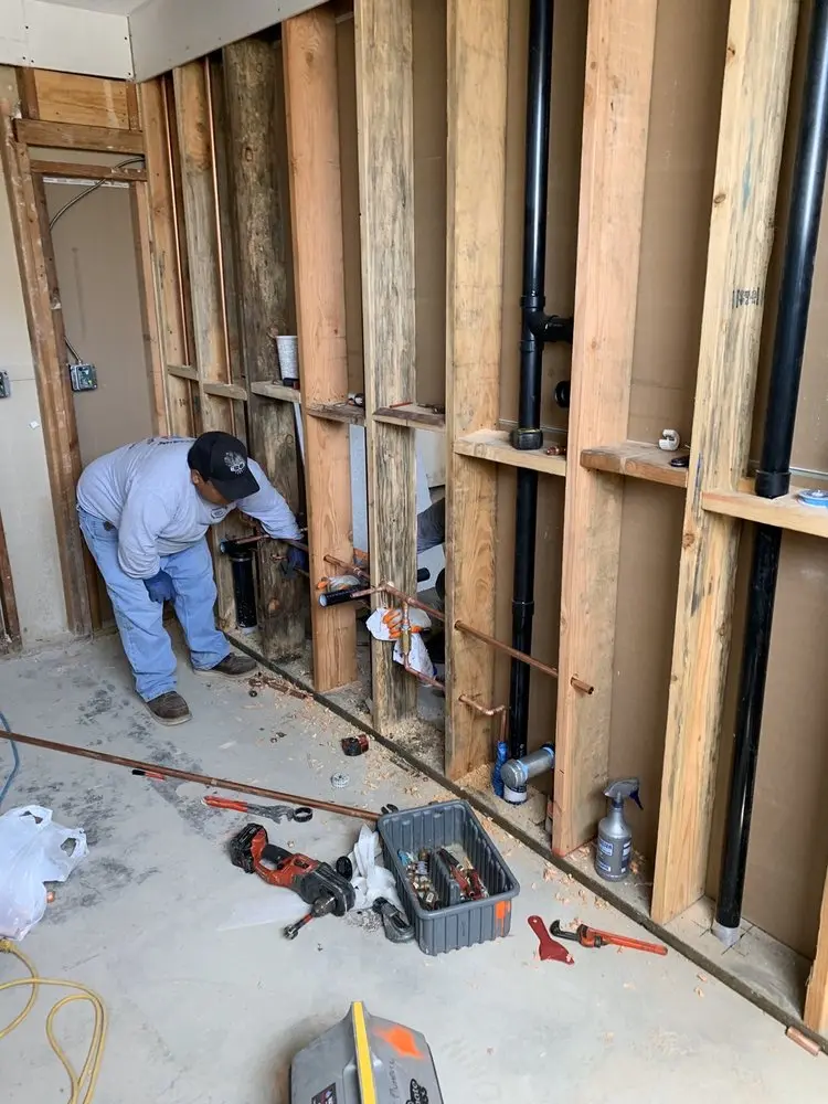 Commercial rough-in plumbing for Water Heater Replacement in Sunset Park